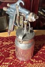 Binks Mach 1 BBR HVLP Spray Paint Gun 95-p Nozzle 5451 Clamping Lid & Canister picture