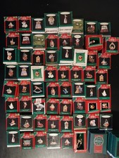Vintage Hallmark Miniature Keepsake Ornaments - NIB - Choose Your Own - Set 6 picture