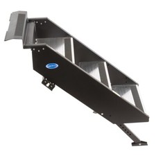 MORryde Entry Step Gen 2 9 Inch Rise 500 Pound Capacity Silver Aluminum STP-210 picture