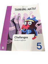 Innovamat Thinking Math Challenges Student Logbook Grade 5 picture
