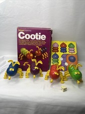 Vintage 1976 Schaper Cootie Game Toy 100% COMPLETE Set with Original Box picture