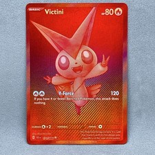 Victini 171/086 Black Bolt Holo Black White Rare Pokemon Card FRESH PULL picture
