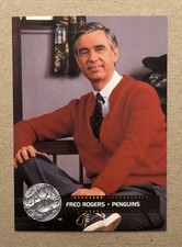 1991 Pro Set Platinum Penguins Celebrity Captain Fred Rogers #297 NM picture