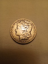 1894 O Morgan Silver Dollar - VG picture