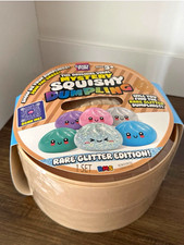 CONFIRMED RARE 7” Jumbo GLITTER Crazy Fun Mystery Dumpling  Chase SEALED RMS picture