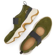 SOREL Kinetic Impact II MJ Women's Shoes Utility Green Gum 16 US 8 M NL5107-355 picture