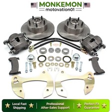 New Deluxe Disc Brake Kit, Fits For 1955-1964 Chevy Full-size Car, Stock Spindle picture