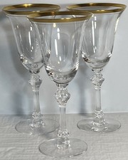 Set Of 3 Tiffin Franciscan Saturn Water Goblets 8 1/8