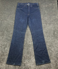 Vintage Levi's Orange Tab Bootcut Jeans Mens Dark Wash Denim Flared - 34X37 picture