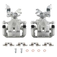 Set of 2 Rear Brake Calipers For Ford Fusion 06-12 All Engine Sedan 6E5Z2553A picture