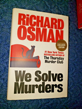 We Solve Murders by Richard Osman Exclusive Edition (2024 Hardcover) New picture