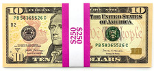 NEW  SERIES 2017A $10 Uncirculated TEN Dollar Bills  Sequential Notes  LOT of 25 picture