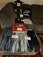 Toddler Boy Clothing 3T 4T Adidas Track Pants picture