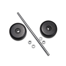 Genuine Sanitaire/Eureka 60161 Rear Wheel & Axle Kit Fits SC688 SC695 SC899 picture