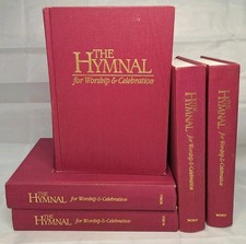 The Hymnal for Worship and Celebration Red - Lot Of 5 - Worship Song Music  picture