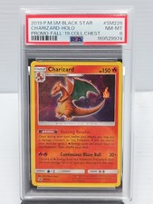 2019 P.M. SM Black Star Promo Charizard Holo #SM226 PSA 8 picture