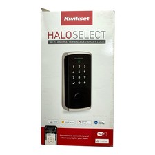 Kwikset Halo Select Smart Wi-Fi Enabled Deadbolt Satin Nickel 998000-001 New picture