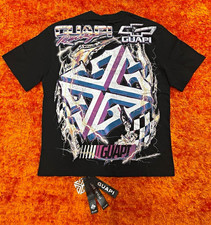 GUAPI* New Mens Black T-shirt Size L picture