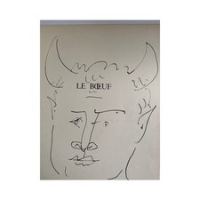 Pablo Picasso (after) - Le boeuf: Visage d'homme -1957 litography picture