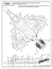 Warbird F-4C/D Phantom Stencils, Decals 1/48 037 picture