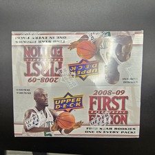 2008-09' Upper Deck First Edition NBA Retail Box (Sealed) picture
