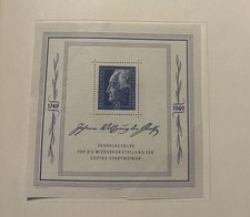 Germany Soviet Zone 1949 Sc# 10NB11 Mint Original Gum Never Hinged Cv.$200 picture