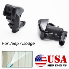 2Pc Front Windshield Wiper Washer Jet Nozzle Spray For Jeep Grand Cherokee WK2 picture