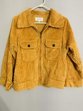 The Great Mustard Teddy Jacket Size 0 picture