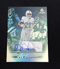 Panini 2025 Luminance De'Von Achane Auto 2/50 Miami Dolphins picture