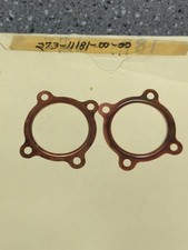 2-NOS Yamaha RD200 YCS1 CS3 CS5 Cylinder Head Gasket OEM 273-11181-00 picture