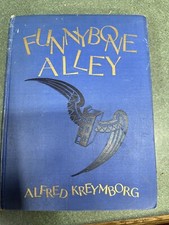 1927 Funnybone Alley - Alfred Kreymborg - Boris Artzybasheff Illus. Spine Crack. picture