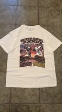 Vtg 2002 Superbowl 36 Tee - Sz L picture