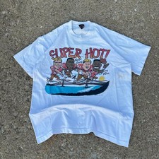 Vintage San Francisco 49ers Joe Montana Jerry rice caricature shirt VK17290 picture