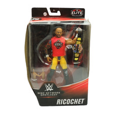 RICOCHET WWE Elite Collection Network Spotlight Figure Wrestling Distressed Box picture