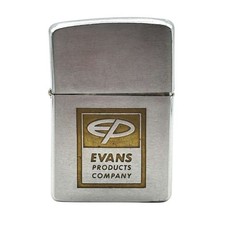 1962/1963 Zippo Regular Evans Products Co Chrome Lighter Lid Won't Close Fully picture