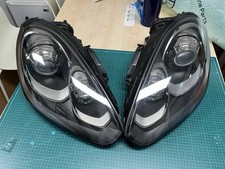 2014-2016 Porsche Panamera 970 Facelift PDLS Xenon Headlight PAIR OEM picture