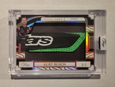 KURT BUSCH 2026 Panini Turn Four Sneak Peak Alpine Stars FIRESUIT STRAP 3/3 picture