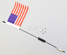 1/10 METAL ANTENNA W/ AMERICAN Flag USA 10