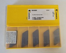 5 Pcs Kennametal NGD4250RK KCU10 Grooving Carbide Inserts Lathe Top Notch USA picture