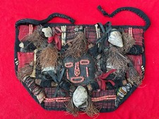Yoruba Tribe Magnificent Old Healer’s  Sash With Amulets & Magic Bundles Nigeria picture