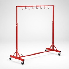 5FT-7FT Automotive Paint Rack Auto Body Painting Stand Hanger Hood Body Shop picture