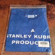 T-Shirt A Stanley Kubrick Production w/ Clockwork Orange logo Mondo Blue Medium  picture