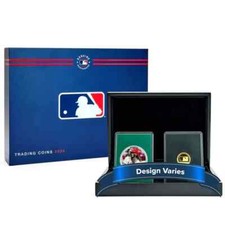 2024 Agoro Major League Baseball (MLB) Trading Coins Sealed Box Chance at Gold picture