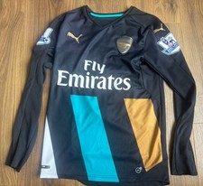 Puma Arsenal Fly Emirates Football Long Sleeve Classic Jersey Small Ramsey 16 picture