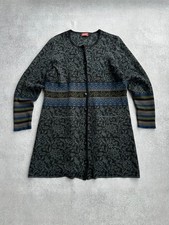 Oleana Norwegian Wool Cardigan Embroidered Knit Sweater picture