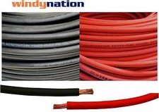 8, 6, 4, 2, 1/0, 2/0, 4/0 Gauge AWG Red & or Black Welding Battery Copper Cable  picture