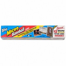 1992 Topps Baseball Micro Complete Factory Sealed 792 Card Set + 12 Gold Cards picture