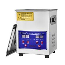 Roomark 2L Ultrasonic Cleaner,  Stainless Steel with Digital Timer and Heater picture