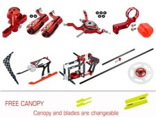 Microheli CNC Performance Package (RED) - BLADE NANO S2 / S3 picture