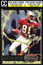 Terrell Owens 1997 Metal Universe #22 San Francisco 49ers picture